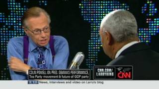 CNN Official Interview Colin Powell Obama shouldve focused on economy [upl. by Telfer]