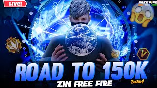 Road To 150K Subscribers Goal Free Fire Live🔥 freefire tgrnrz shorts shooter rggamer [upl. by Aniral]