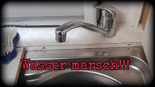 Austausch  Wechsel der Frischwasserpumpe in eurem Camper [upl. by Ocir]