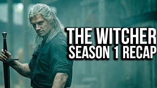 THE WITCHER Season 1 Recap  Netflix Series Explained  Must Watch Before Season 2 [upl. by Adnola]