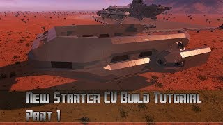 Empyrion Galactic Survival  New Starter CV Build  Part 1 [upl. by Fennie488]