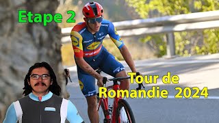 🚴‍♂️Tour de Romandie 2024🇨🇭  Etape 2 Débrief Nys Adria McNulty Plapp [upl. by Hasty]