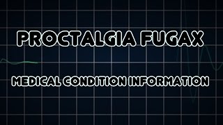 Proctalgia fugax Medical Condition [upl. by Elad]