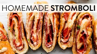 Homemade Stromboli  Sallys Baking Recipes [upl. by Adirehs736]