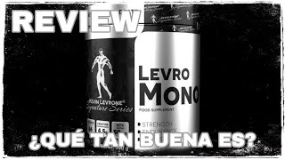 CREATINA LEVRO MONO DE KEVIN LEVRONE SIGNATURE SERIES  ¿ES UNA BUENA CREATINA MONOHIDRATADA 🤔 [upl. by Socem]