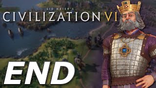 Civilization 6 Deity Byzantium  The Hegemon END [upl. by Zephan]