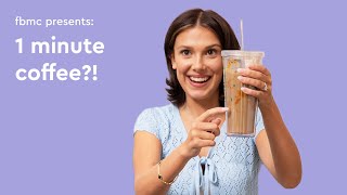 How to Make an Iced Caramel Latte  1 Minute Recipe  Homemade by Millie Bobby Brown [upl. by Demetra]