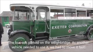 THE 1929 MAUDSLAY BUS TRAVELS TO EXETER Part 7 [upl. by Allissa]