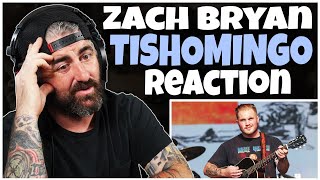 Zach Bryan  Tishomingo Rock Artist Reaction [upl. by Hsreh86]