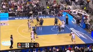 Kevin Durant 27 points vs Argentina [upl. by Ytineres]