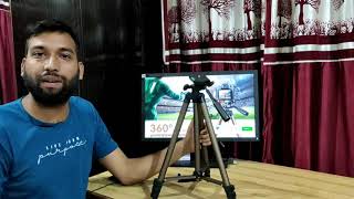 Syvo WT 3130 Aluminum Tripod 50Inch Universal Lightweight Tripod UNBOXING II FULL REVIEW HINDI [upl. by Tilden]