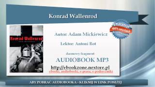 Konrad Wallenrod  Adam Mickiewicz  audiobook mp3  Lektura szkolna do słuchania [upl. by Wildermuth]