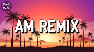 🎵 Reggaeton  Nio Garcia x J Balvin x Bad Bunny  AM Remix Letra\Lyrics [upl. by Tyra]