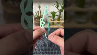 You can use dental floss sticks to make simple and fun bow and arrow toys handmade DIY homemad [upl. by Allemahs]