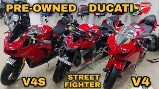 Pre Owned DUCATI 4VS  STREETFIGHTER  PANIGALE V4  Second Hand SUPERBIKE Showroom Kolkata  MxK [upl. by Matthew583]