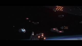 Rogue One A Star Wars Story  Vader Intercepts the Rebel Fleet and End Scene [upl. by Leary]