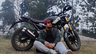 Triumph Scrambler 400X long ride  Dhubri to Guwahati  triumph vlog triumphscrambler india [upl. by Oicnevuj]