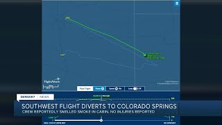 Southwest Airlines flight makes emergency landing in Colorado Springs Monday [upl. by Blen252]