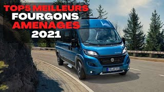 TOP 5 DES MEILLEURS FOURGONS AMENAGES 2021  fourgon aménagé campingcar van [upl. by Otineb]