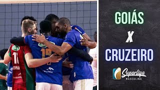 Goiás X Cruzeiro  MELHORES MOMENTOS  Superliga Masculina 2122 [upl. by Forward]