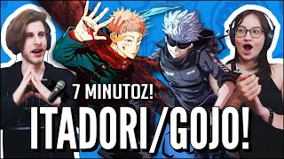 RAP DO ITADORI E SUKUNA RAP DO GOJO JUJUTSU NO KAISEN E ESCANOR  7 MINUTOZ JOVENS REAGEM [upl. by Ellener75]