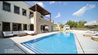 Bespoke Valencia Villa in Jumeirah Golf Estates [upl. by O'Malley]