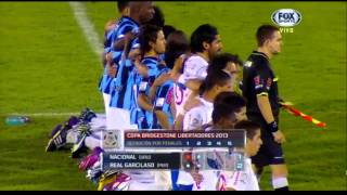 REAL GARCILASO VS NACIONAL DE URUGUAY 9 05 2013 COPA LIBERTADORES [upl. by Aletse]