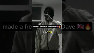 rapping like Dave🇬🇧🔥 rap dave [upl. by Ardnasirk212]