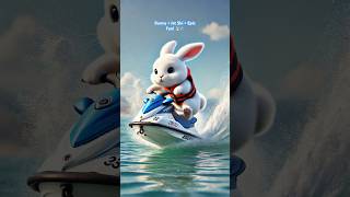 Thrills on the Waves Watch This Bunny Master the Jet Ski [upl. by Terina]