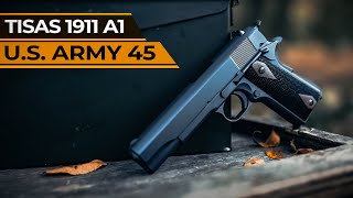 Tisas 1911A1 US Army Review Most Affordable Retro 1911 [upl. by Akinaj]