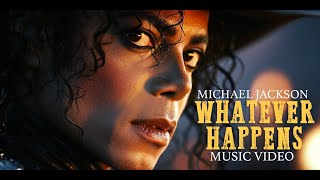 Michael Jackson  Whatever Happens  Music Video AI [upl. by Ayyidas]