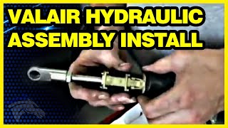 Valair Hydraulic Assembly Install G56 Transmission [upl. by Suhcnip383]