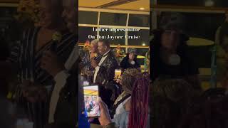 Luther Vandross impersonator on the Tom Joyner Cruise [upl. by Hasila]