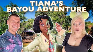 Disney Worlds NEWEST Ride Is FINALLY Here Tianas Bayou Adventure  Full Review In Magic Kingdom [upl. by Yro]