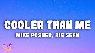 Mike Posner Big Sean  Cooler Than Me [upl. by Ysnat]