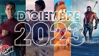 Los MEJORES ESTRENOS de DICIEMBRE 2023  CINE y STREAMING 🍿 [upl. by Atekihs]