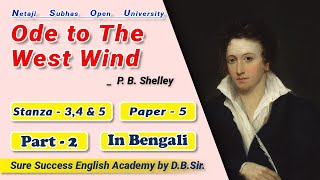 Ode to The West Wind by Percy Bysshe Shelley Part2 [upl. by Dannye]