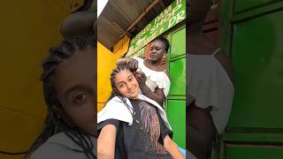 AFRICAN BRAIDS ON INDIAN HAIR 🇮🇳 kenya africa indianvlogger trending youtubeshorts [upl. by Arannahs]