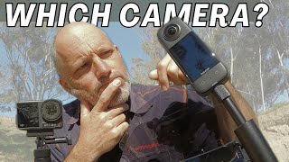 Action Camera vs 360 Camera A Beginners Guide for Motorcycle Filmmakers  Insta360 or DJI Action 5 [upl. by Tobin]