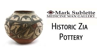 Native American Pottery How to Identify and Price Early Historic Zia and Acoma Pottery [upl. by Akirdnuhs]