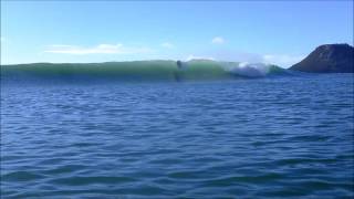 SURFING MATAKANA ISLAND NEW ZEALND [upl. by Darrelle]