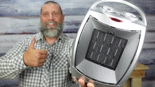 AMAZON REVIEW  CERAMIC HEATER  BEST HEATER ON AMAZON [upl. by Clarence]