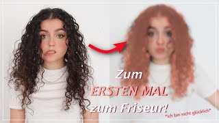 Das ERSTE MAL beim FRISEUR in meinem Leben [upl. by Nowyt]