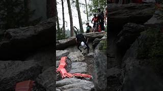 Crans Montana World Cup Course Crash  Very Technical Rock Garden [upl. by Estel]