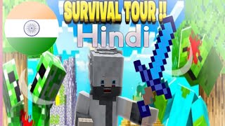 Visiting My OLD MINECRAFT PE WORLD in HINDI AnshuBisht DayadDynasty [upl. by Earased]