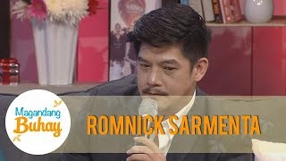 Magandang Buhay Romnick tries to hold his tears while talking about his children [upl. by Katerine]