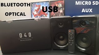 Majority D40 Desktop Bluetooth Speakers Sound Test [upl. by Joseito]