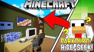 KETIKA ANAK PARKOUR MAIN PETAK UMPAT  🤣 w StresmenRanelsi Sumartaect Minecraft HideampSeek [upl. by Mayes]