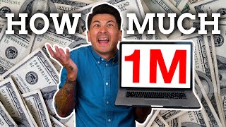 How Much YouTube Pays for 1 MILLION Views [upl. by Krause]