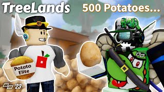 TreeLands  Getting the Potato Elite Badge [upl. by Lamaaj192]